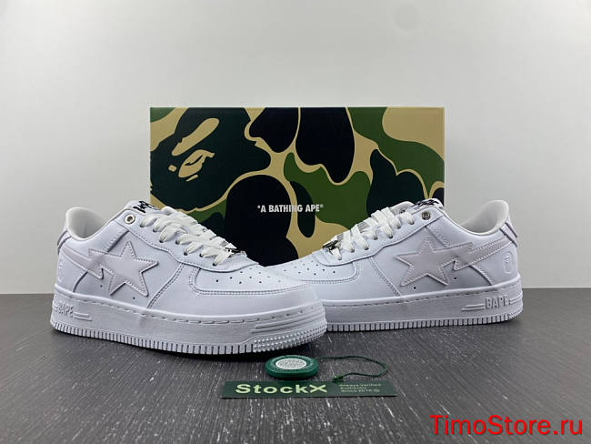A Bathing Ape Bape Sta White  - 1