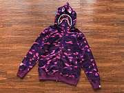 A Bathing Ape Bape Sta purple jacket - 1