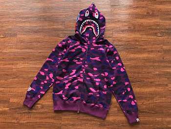 A Bathing Ape Bape Sta purple jacket