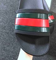 Gvcci Web Slide Sandal Black - 2
