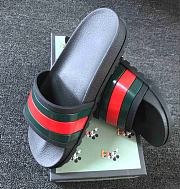 Gvcci Web Slide Sandal Black - 5