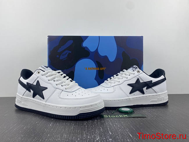 A Bathing Ape Bape Sta JJJJound White Navy 1I73-291-911/1I73-191-912 - 1