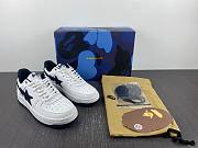 A Bathing Ape Bape Sta JJJJound White Navy 1I73-291-911/1I73-191-912 - 5