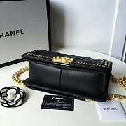 Chene1 Leboy Handbag Black 25cm - 6