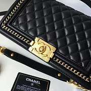 Chene1 Leboy Handbag Black 25cm - 2