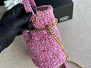 Chenne1 Bucket Tweed Bag - 5