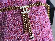 Chenne1 Bucket Tweed Bag - 4