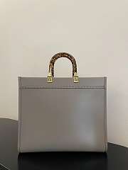 Fend1 Tote Bag Grey 35cm - 3