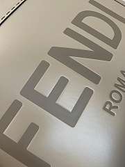 Fend1 Tote Bag Grey 35cm - 4