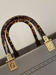 Fend1 Tote Bag Grey 35cm - 5