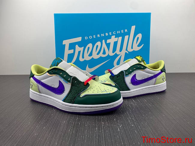 Air Jordan 1 Retro Low OG 'Doernbecher 2023' FD9665 351 - 1