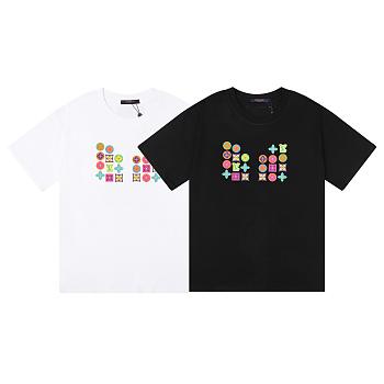 1ouis Vu1tton tee black|white 1