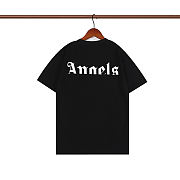 palm angles tee balck | white - 5