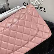 Chenne1 Classic Flap Bag Pink With Gold Hardware 30cm - 6