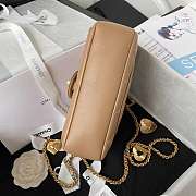 Chene1 Flap Brown Bag AS3456 19*12*7cm  - 6