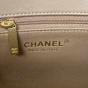 Chene1 Flap Brown Bag AS3456 19*12*7cm  - 2
