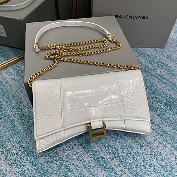 Ba1enc1age bag white 23*14*5.8cm 