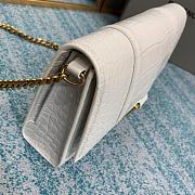 Ba1enc1age bag white 23*14*5.8cm  - 5