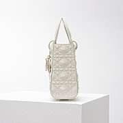 D1or  lady Bag White 20cm - 6