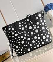 1ouis Vu1tton X Yk Neverfull MM Bag Black 31x28x14 - 3