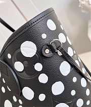 1ouis Vu1tton X Yk Neverfull MM Bag Black 31x28x14 - 2