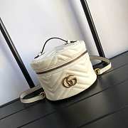 Gvcc1 GG Marmont Mini Backpack 17x12x16cm - 1