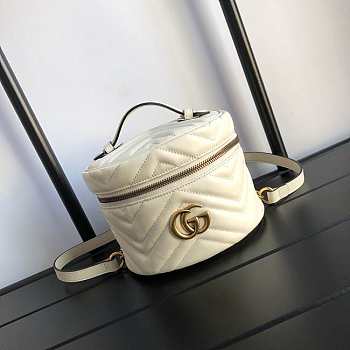 Gvcc1 GG Marmont Mini Backpack 17x12x16cm