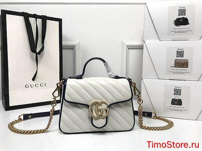 Gvcc1 Marmont 583571 crossbody bag 21 x 15.5 x 8 cm - 1
