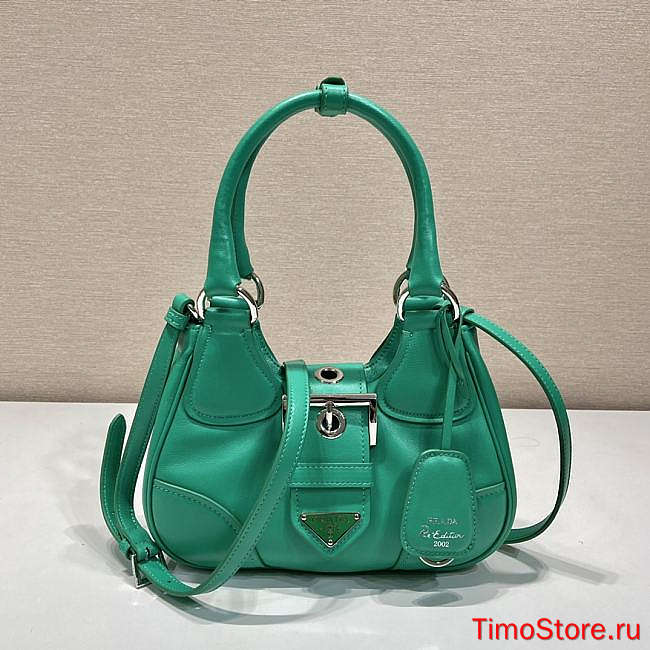 Proda Moon Handbag Green 22.5x16x7.5cm - 1