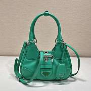 Proda Moon Handbag Green 22.5x16x7.5cm - 1
