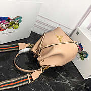 Proda Original Calfskin leather Bucket Bag 1BE018 Pink 21 x 25 x 15 cm - 3