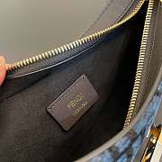 Fend1 O'Lock Swing Shoulder Bag Blue 32x 6x 12cm - 5