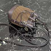 Fend1 Mini Mon Tresor bucket bag 12x18x10cm - 5