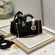 YS1 Lady D-Joy Black Bag 26 x 6x 14cm - 6