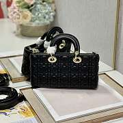 YS1 Lady D-Joy Black Bag 26 x 6x 14cm - 3
