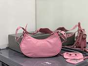 Ba1enc1age Le Cagole Handbag Pink 26x16x10cm  - 2