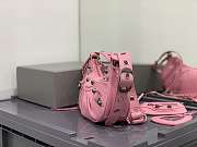 Ba1enc1age Le Cagole Handbag Pink 26x16x10cm  - 3