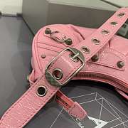 Ba1enc1age Le Cagole Handbag Pink 26x16x10cm  - 4