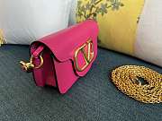 Valentino Garavani Small Shoulder Bag 19cm Rose Pink - 3