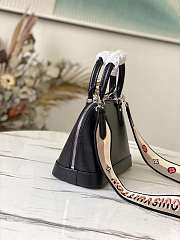 1ouis Vu1tton Epi Alma BB Black Handbag 23.5x17.5x11.5cm  - 6