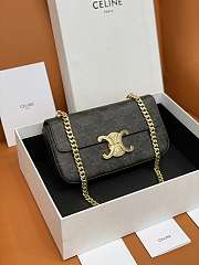 Cel1ne Triomphe Shoulder Bag 197993 Brown 20cm - 1