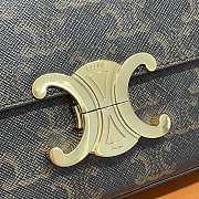 Cel1ne Triomphe Shoulder Bag 197993 Brown 20cm - 5
