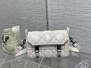 D1or Camp Small Bag White 23cm  - 1