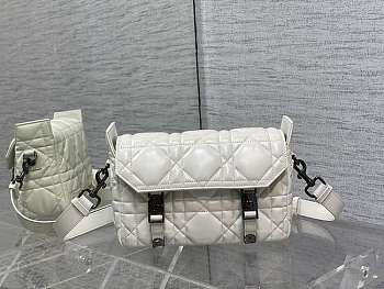 D1or Camp Small Bag White 23cm 