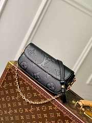 1ouis Vu1tton Wallet on Chain Ivy  23.5 x 12.0 x 4.3 black - 1