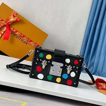 1ouis Vu1tton  M21621 LV x YK Petite Malle7 20×12.5×6cm