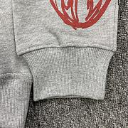RHUDE grey hoodie - 4