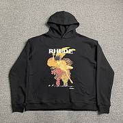 RHUDE black hoodie - 1