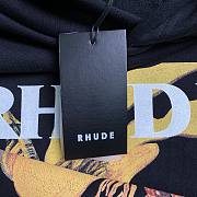 RHUDE black hoodie - 3