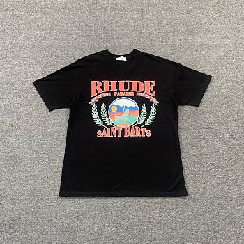 RHUDE black t